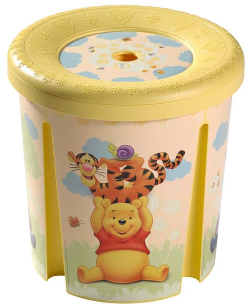 Curver okrugla kutija za igračke Winnie the Pooh CU 00300-W05