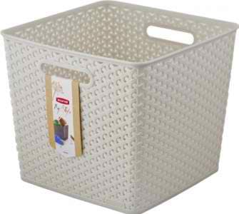 Curver složiva kutija za odlaganje 25L, Ratan krem CU 03613-885