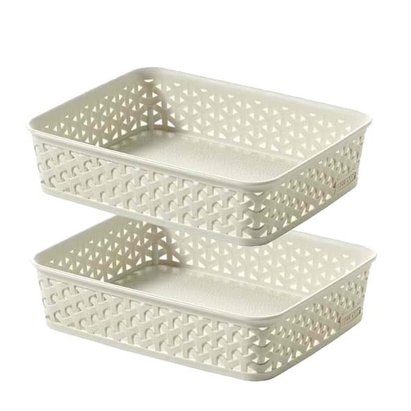 Curver korpa A5, Ratan krem CU 00096-885 - 2 komada