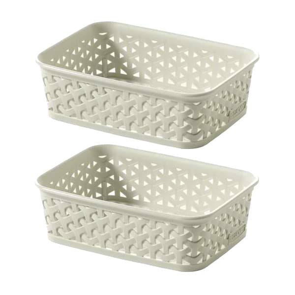 Curver korpa A6, Ratan krem CU 00097-885 - 2 komada