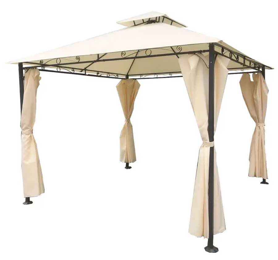 Tenda Gazebo Relax Bež 3 x 3 m