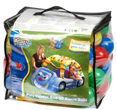 BestWay auto na naduvavanje sa lopticama 140x89x78 52078B