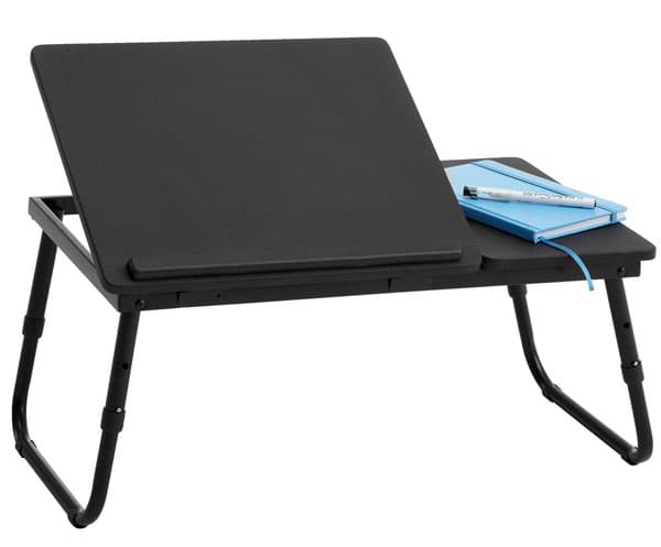 Podesiv stalak za laptop Bear crne boje