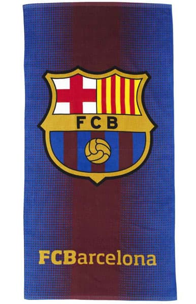 Peškir FC Barcelona velur 70x140