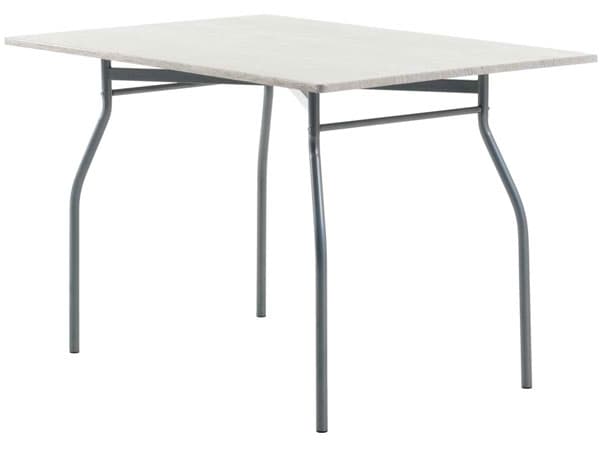 Trpezarijski sto Swan 80x120cm pepeljasta boja