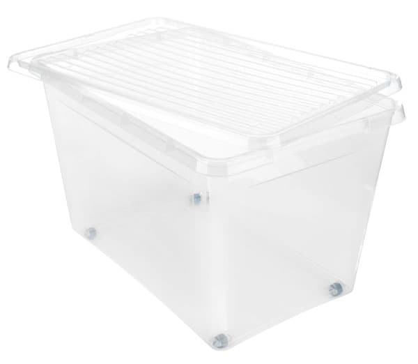 Kutija za odlaganje stvari Pack n Go 39x57x35cm 60L providna