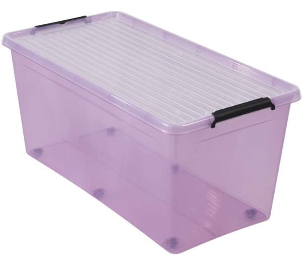 Kutija za odlaganje stvari Pack&Go 39x76x35cm 80L ljubičasta