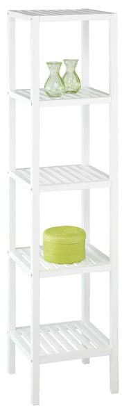 Polični element Poplar 5 polica bela