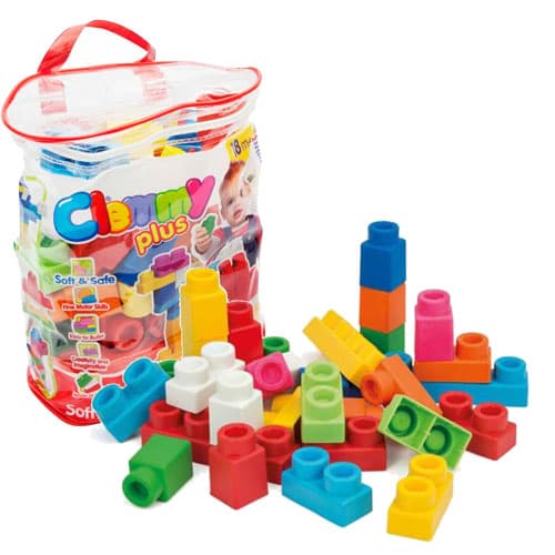 Clementoni gumene kocke u torbi 14879 22845