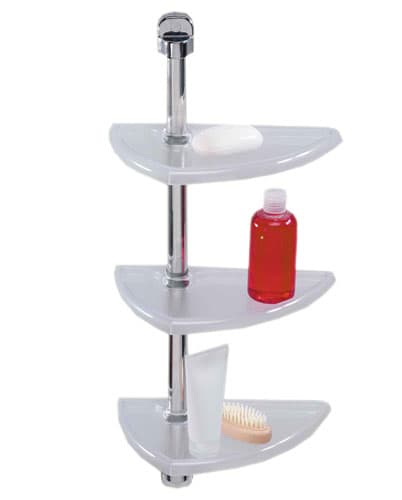 Zidna polica za kupatilo providna 24N1616