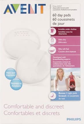 Avent Tuferi za grudi - jednokratni, za 60 dana