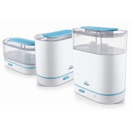 Avent 3u1 Električni parni sterilizator sa flašicama