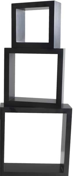 Trodelna polica X-Cube crna