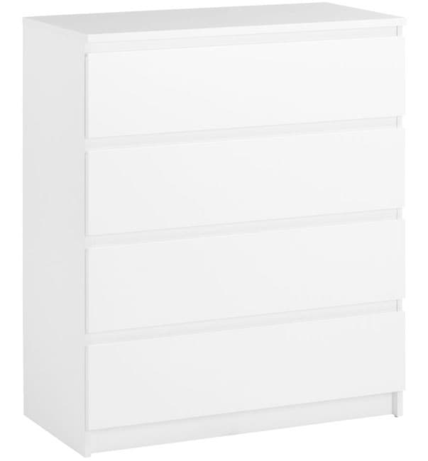 Komoda Willer 4 fioke bela