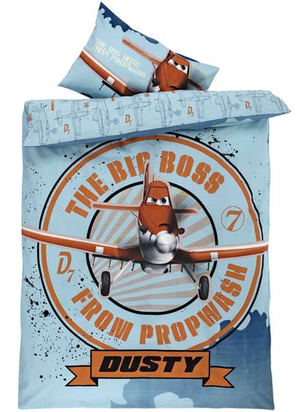 Posteljina mikro Planes by Disney 140x200