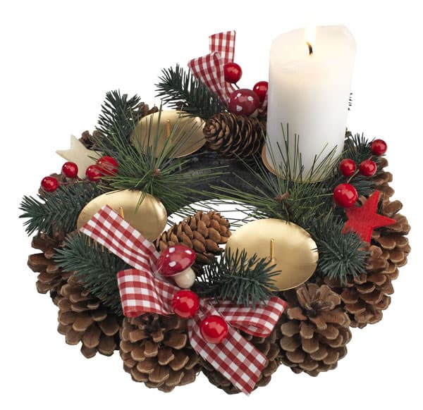 Svećnjak Venac za 4 sveće