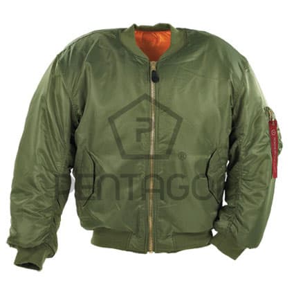 Jakna Pentagon S.A. MA1 Flight Jacket Κ03002 zelena L