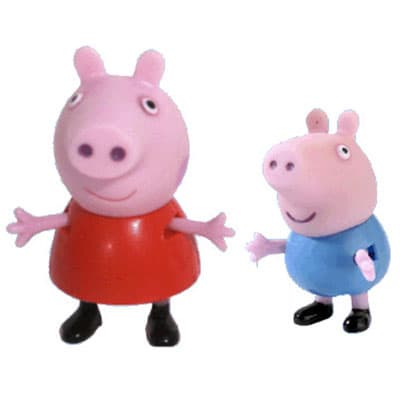 ToyOptions Pepa Prase i Džordž Figurice TO4430