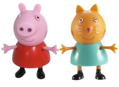 ToyOptions Pepa Prase i Kendi Maca Figurice TO4430