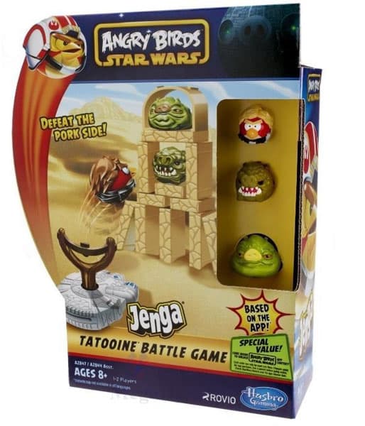 Hasbro Tatooine Jenga Angry Birds Star Wars društvena igra A2847