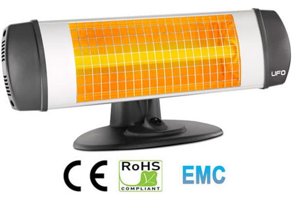 Infracrvena grejalica sa postoljem Ufo Praktik 1kW