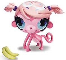 Hasbro Littlest Pet Shop - Prodavnica najmanjih ljubimaca Ljubimac sa zvukom - Majmunčić A0895 A1250