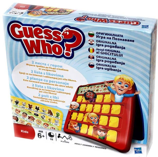 Hasbro Društvena Igra Pogodi ko 05801