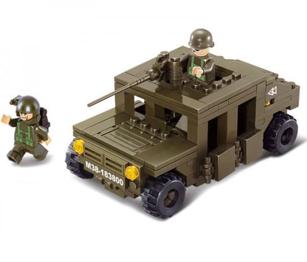 Sluban kocke vojno vozilo Hamer 175 kom 6270552 263-M38B0297