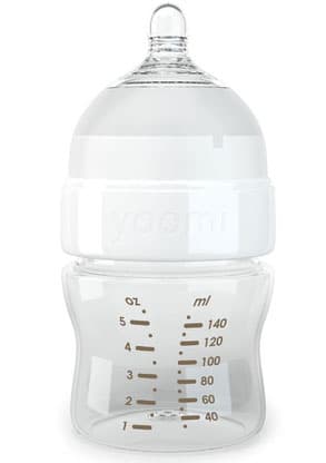 Yoomi set 140 ml flašica i cucla sa malim otvorom Y15B