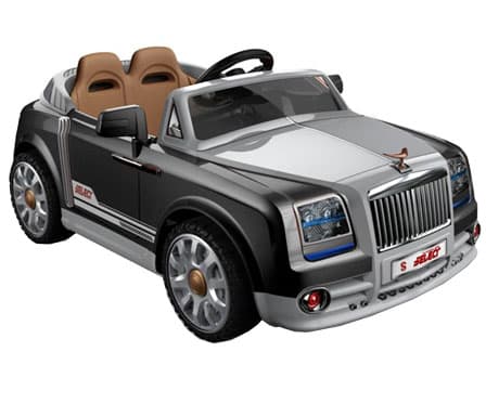 Automobil na akumulator sa daljinskom kontrolom 211 sivi