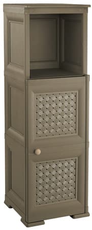 PVC Orman Sa Otvorenom Policom Colonnina Mista Tamno Sivi 8085573909