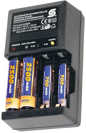 Univerzalni automatski punjač NiCd/NiMh baterija MW8168GS  