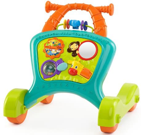 Bright Starts Dečja aktiviti guralica za prohodavanje zelena