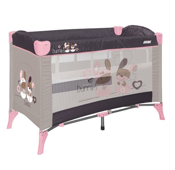 Bertoni Krevetac za bebe sa 2 nivoa Arena2 Beige Bunnies 10080121408