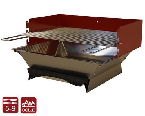 Gorenc roštilj na ćumur 45x42 stoni Emona 42T