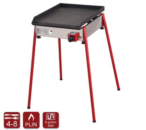 Plinski roštilj Gorenc Tradicija 40 sa gvozdenom pločom i nogarima