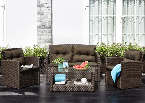 Baštenska garnitura Gordex sa jastucima