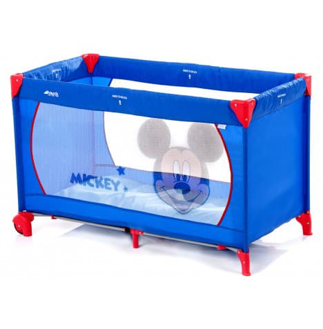 Hauck Prenosivi Krevetac Dream N Play Go V Mickey Blue 5170130