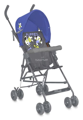 Bertoni Letnja kolica Light Blue&Grey Puppies 10020471459