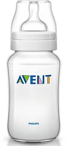 Avent Plastična flašica Classic 330ml sa cuclom sa promenljivim protokom 3m+