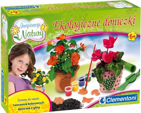 Moje ekološke saksije za cveće Clementoni 60015 25296