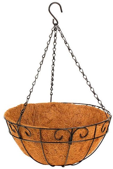 Viseća korpa za cveće od kokosovog vlakna