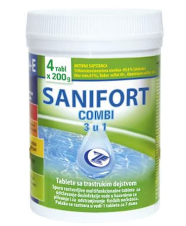 Tablete za bazene sa trostrukim dejstvim Sanifort Combi 15146