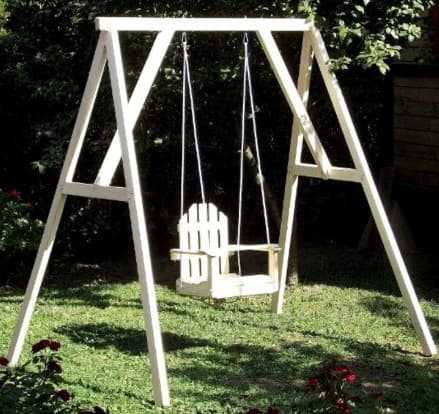 Dečija ljuljaška Tara sa nosačem šarena