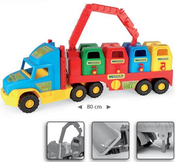 Dečija igračka kamion sa kontejnerima Wader 36530