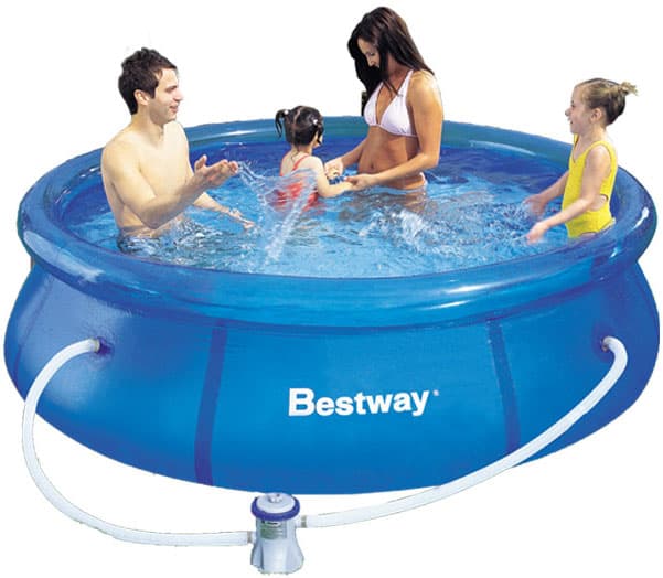 Bazen Bestway 57100 244 x 66 cm Sa Filterskom Pumpom