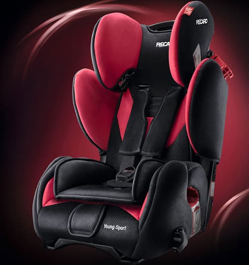 Autosedište za decu Recaro Young Sport Cherry 9 - 36 kg