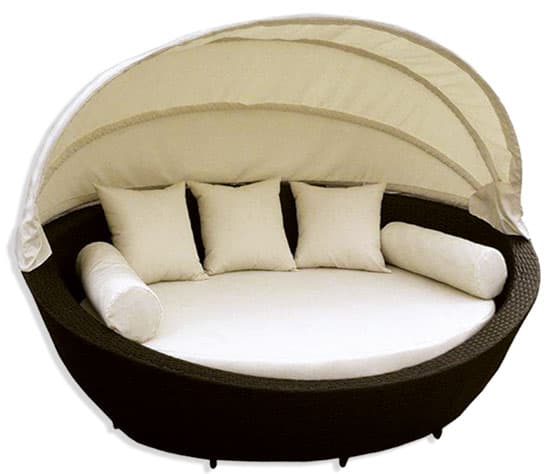 Krevet od PE Ratana Sa Baldahinom Felicita II