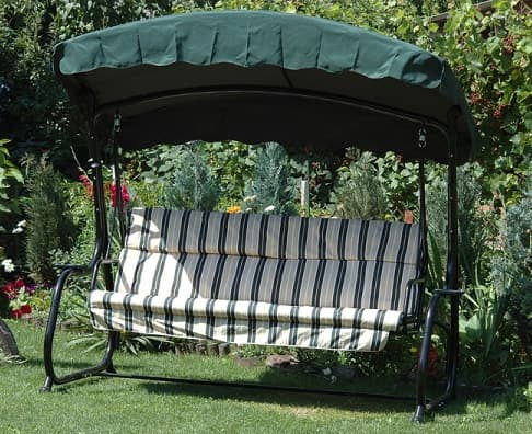 Ljuljaška Za Dvorište Sa Naslonom Koji je Moguće Oboriti - Trosed