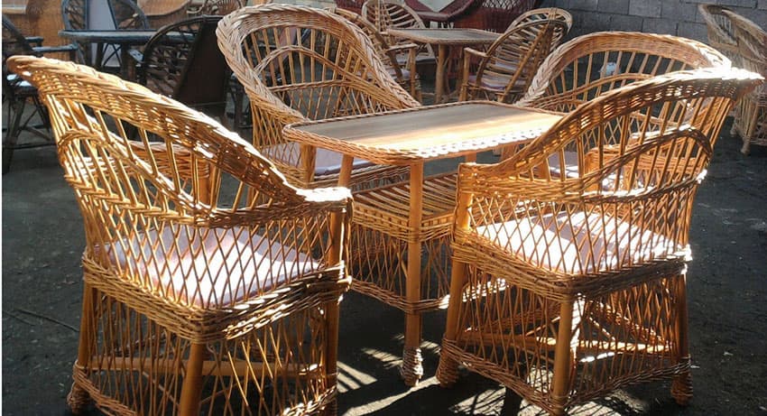 Pletena Garnitura od Pruća Amrum